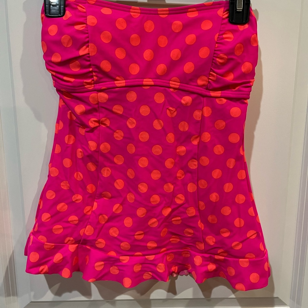 Polka Dot Pink Skirt